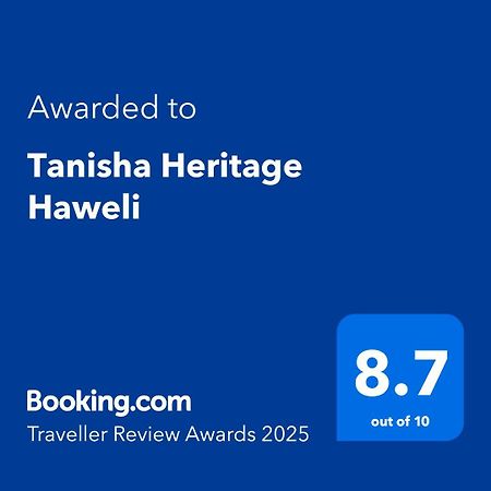 Tanisha Heritage Haweli Bíkáner Exteriér fotografie